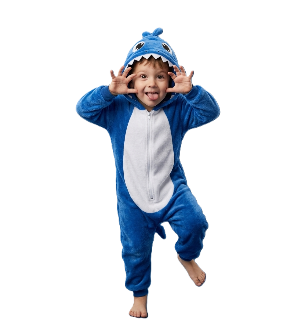 Kid playing in any BOO costume