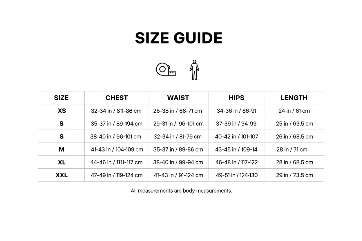 Size guide